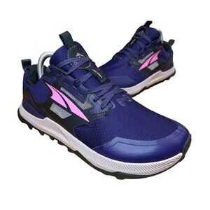 Altra Lone Peak 7 Womens Size 8.5 Purple Pink Athletic Trail Running Shoes